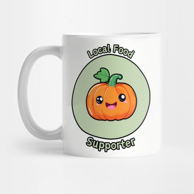 Local Food Supporter - Pumpkin by Craftix Design